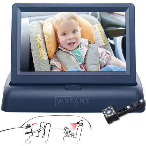 BabyView™ - HD Baby Car Monitor for Safe Driving